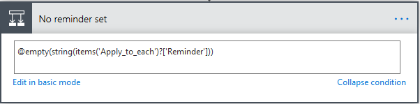 MS Power Automate (Flow) custom Condition