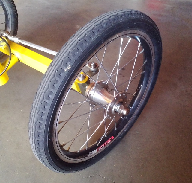 solid tube bike tires